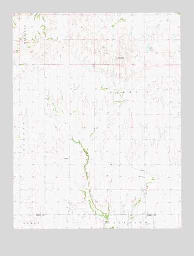 Meades Ranch, KS USGS Topographic Map