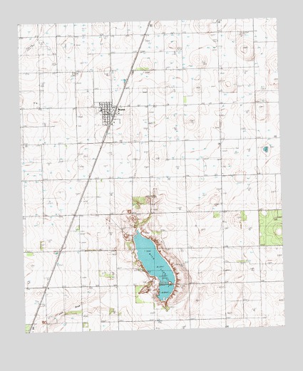 Meadow, TX USGS Topographic Map