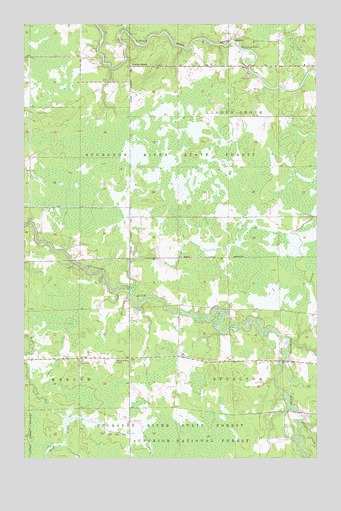 Meadow Brook, MN USGS Topographic Map