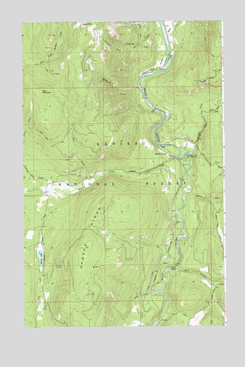 Meadow Creek, ID USGS Topographic Map