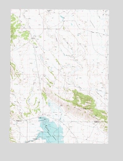 Meadow Creek Mountain, ID USGS Topographic Map