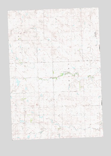 Meadow SE, SD USGS Topographic Map