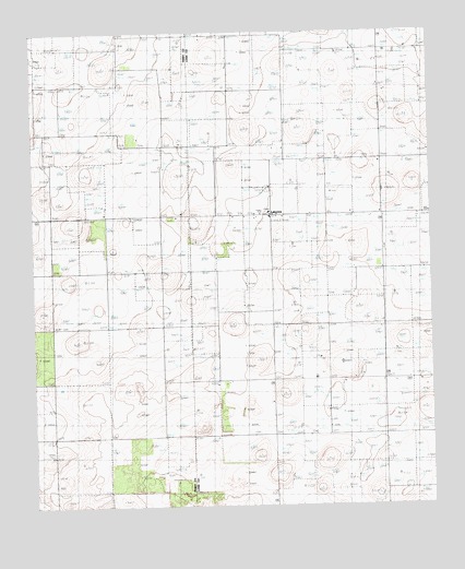 Meadow SE, TX USGS Topographic Map