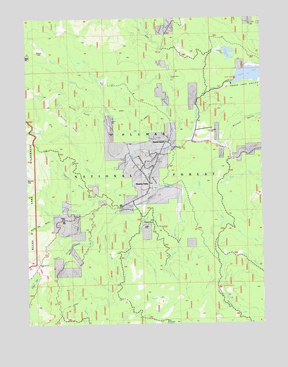Meadow Valley, CA USGS Topographic Map