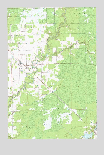 Meadowlands, MN USGS Topographic Map