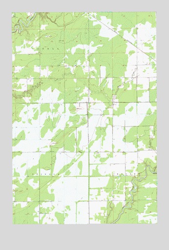 Meadowlands NW, MN USGS Topographic Map