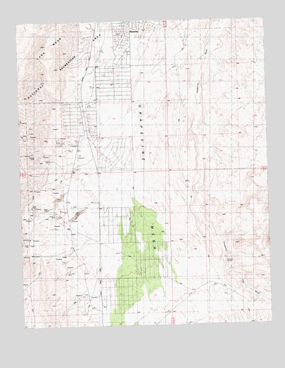 Meadview South, AZ USGS Topographic Map