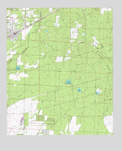 Bearden, AR USGS Topographic Map