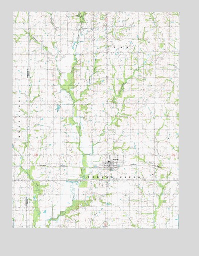 Meadville, MO USGS Topographic Map