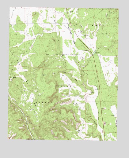 Meath Spring, AZ USGS Topographic Map