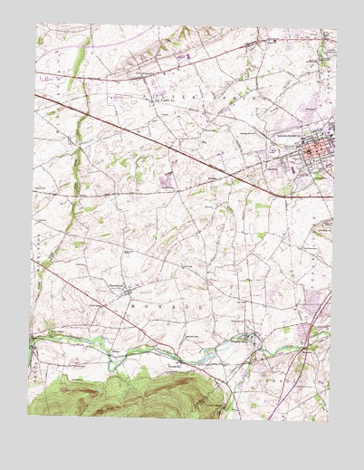 Mechanicsburg, PA USGS Topographic Map