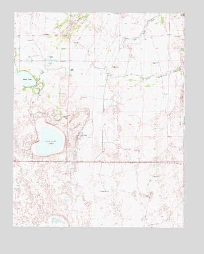 Medano Ranch, CO USGS Topographic Map