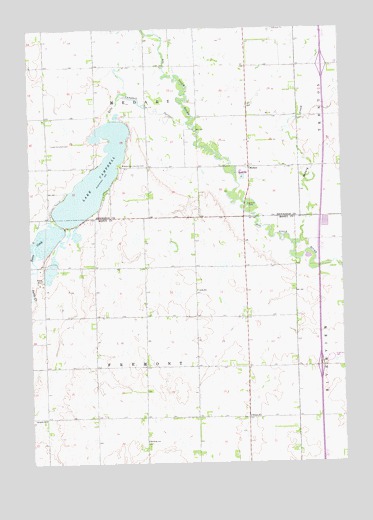 Medary, SD USGS Topographic Map
