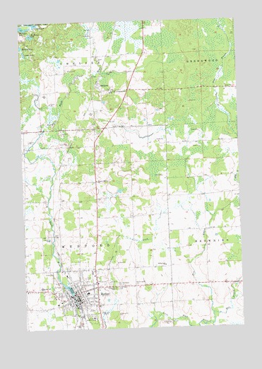 Medford, WI USGS Topographic Map