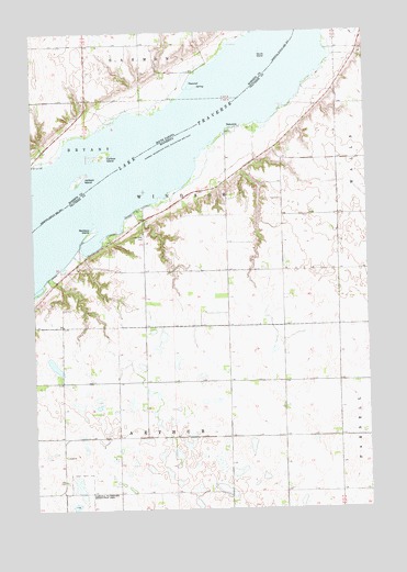 Beardsley NW, MN USGS Topographic Map