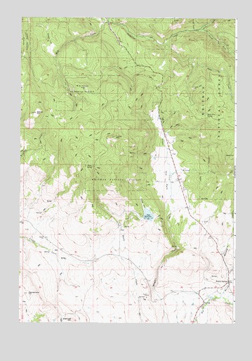 Medical Springs, OR USGS Topographic Map