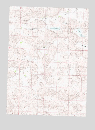 Medicine Lake, NE USGS Topographic Map