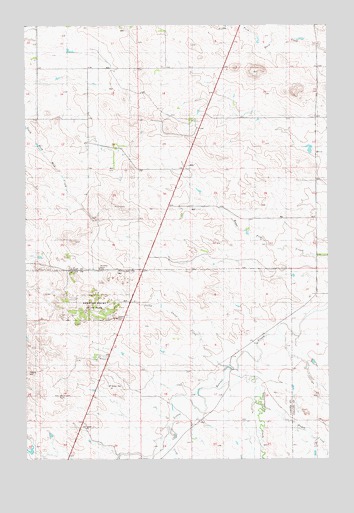 Medicine Rocks State Park, MT USGS Topographic Map
