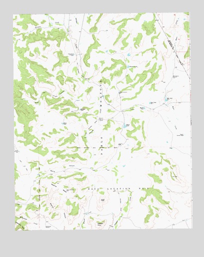 Medina Mesa, NM USGS Topographic Map