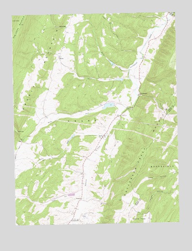 Medley, WV USGS Topographic Map