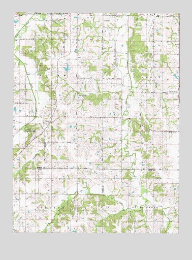 Medora, IA USGS Topographic Map