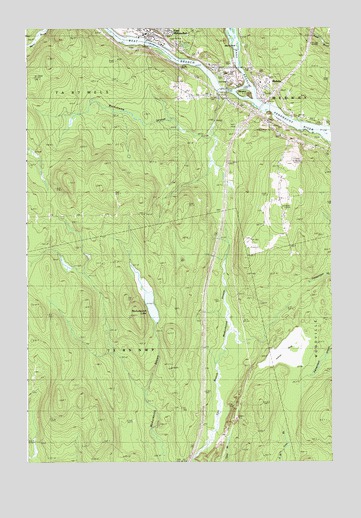 Medunkeunk Lake, ME USGS Topographic Map