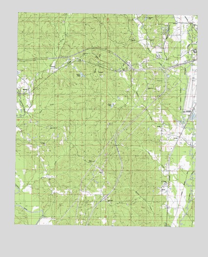 Meehan, MS USGS Topographic Map