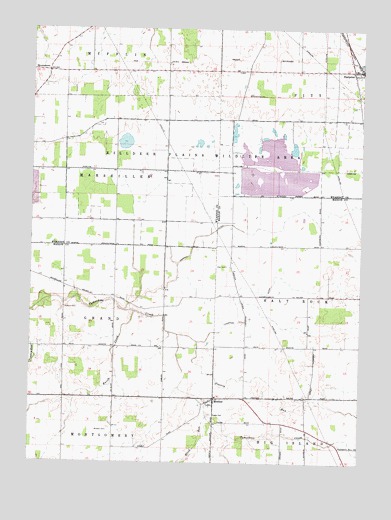 Meeker, OH USGS Topographic Map