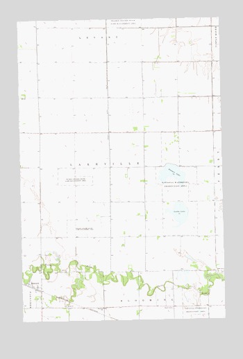 Mekinock, ND USGS Topographic Map