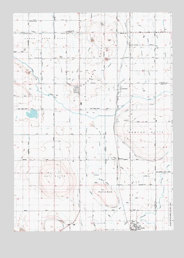 Melba, ID USGS Topographic Map