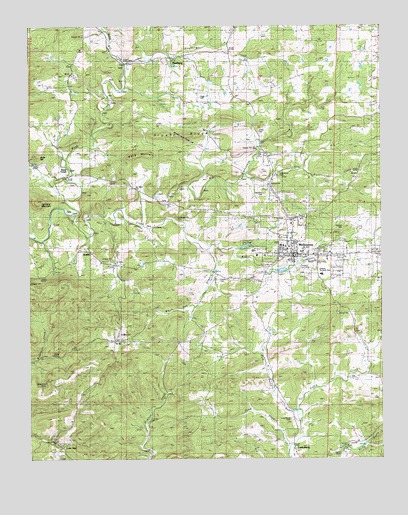 Melbourne, AR USGS Topographic Map