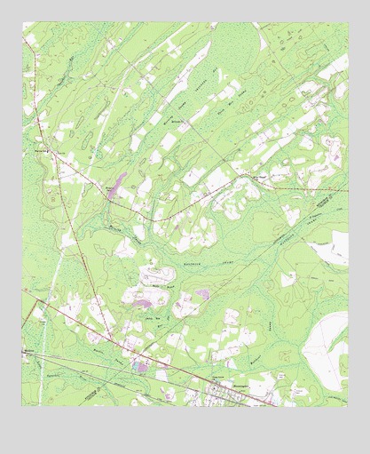 Meldrim, GA USGS Topographic Map