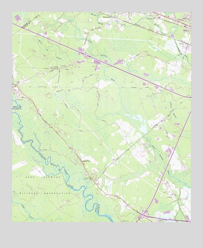 Meldrim SE, GA USGS Topographic Map