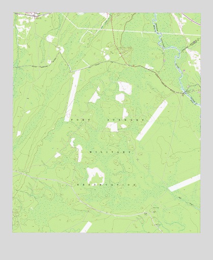 Meldrim SW, GA USGS Topographic Map