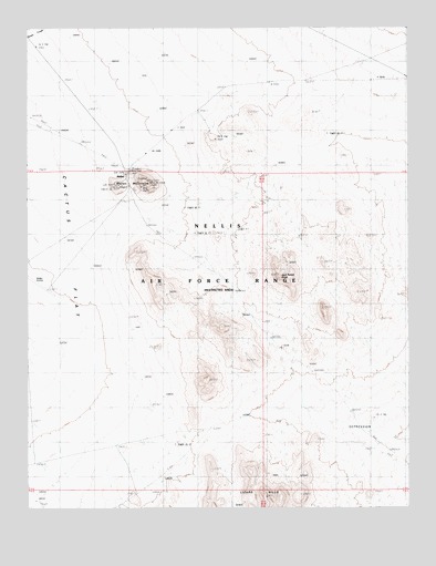 Mellan, NV USGS Topographic Map