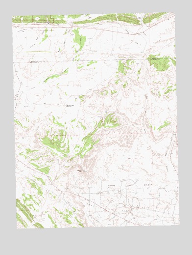 Mellen Hill, CO USGS Topographic Map