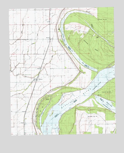 Mellwood, AR USGS Topographic Map