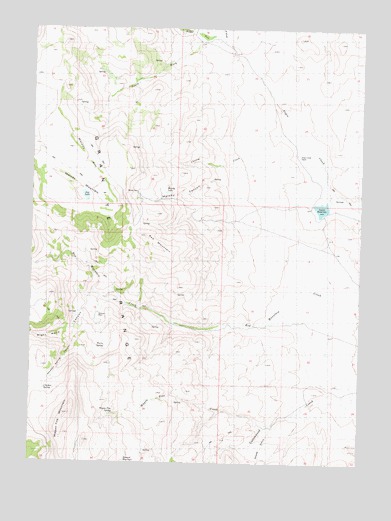 Melody Mountain, NV USGS Topographic Map
