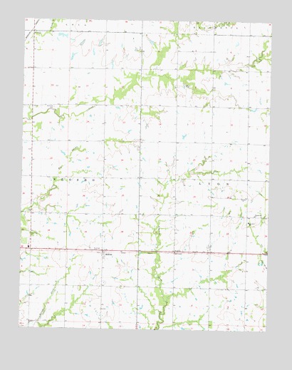 Melrose, KS USGS Topographic Map
