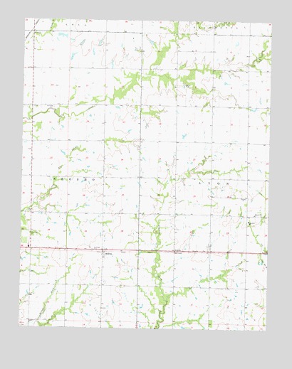 Melrose, KS USGS Topographic Map