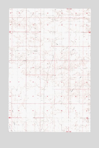 Bears Nest, MT USGS Topographic Map