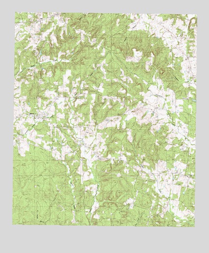Melrose, TX USGS Topographic Map