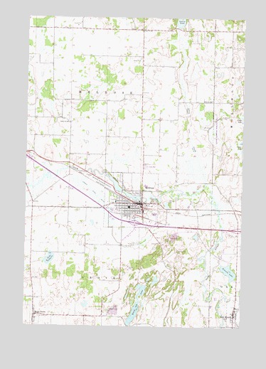 Melrose, MN USGS Topographic Map
