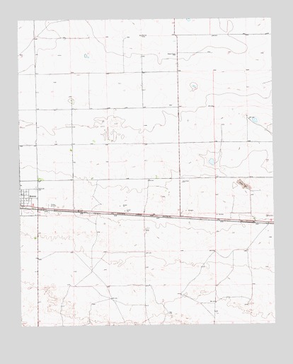 Melrose East, NM USGS Topographic Map
