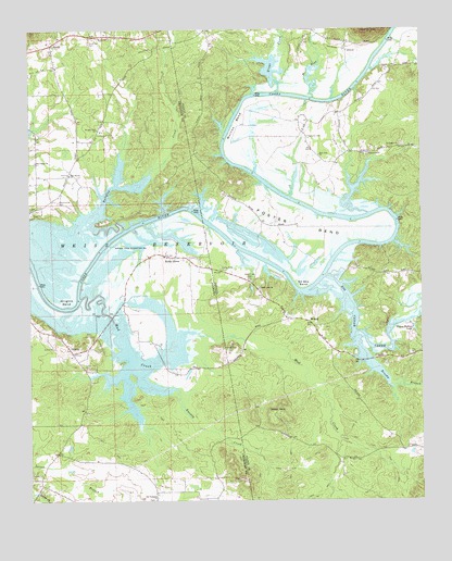 Melson, GA USGS Topographic Map
