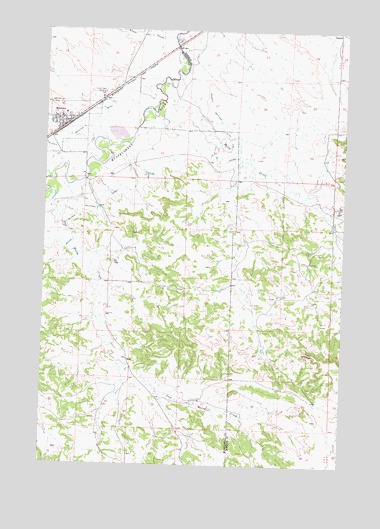 Melstone, MT USGS Topographic Map