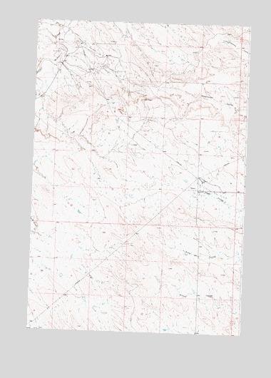 Melstone NW, MT USGS Topographic Map
