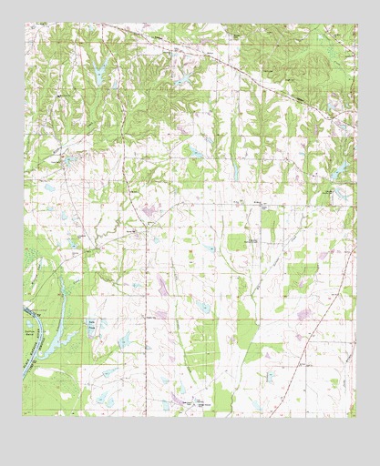 Melton, AL USGS Topographic Map