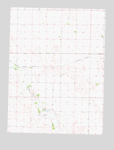Melton Ranch Airport, NE USGS Topographic Map