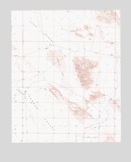 Melville Lake, CA USGS Topographic Map